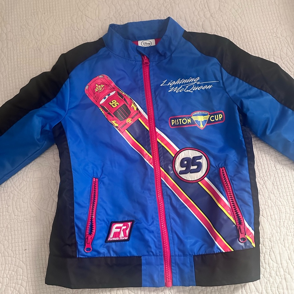 lightning mcqueen boys jacket